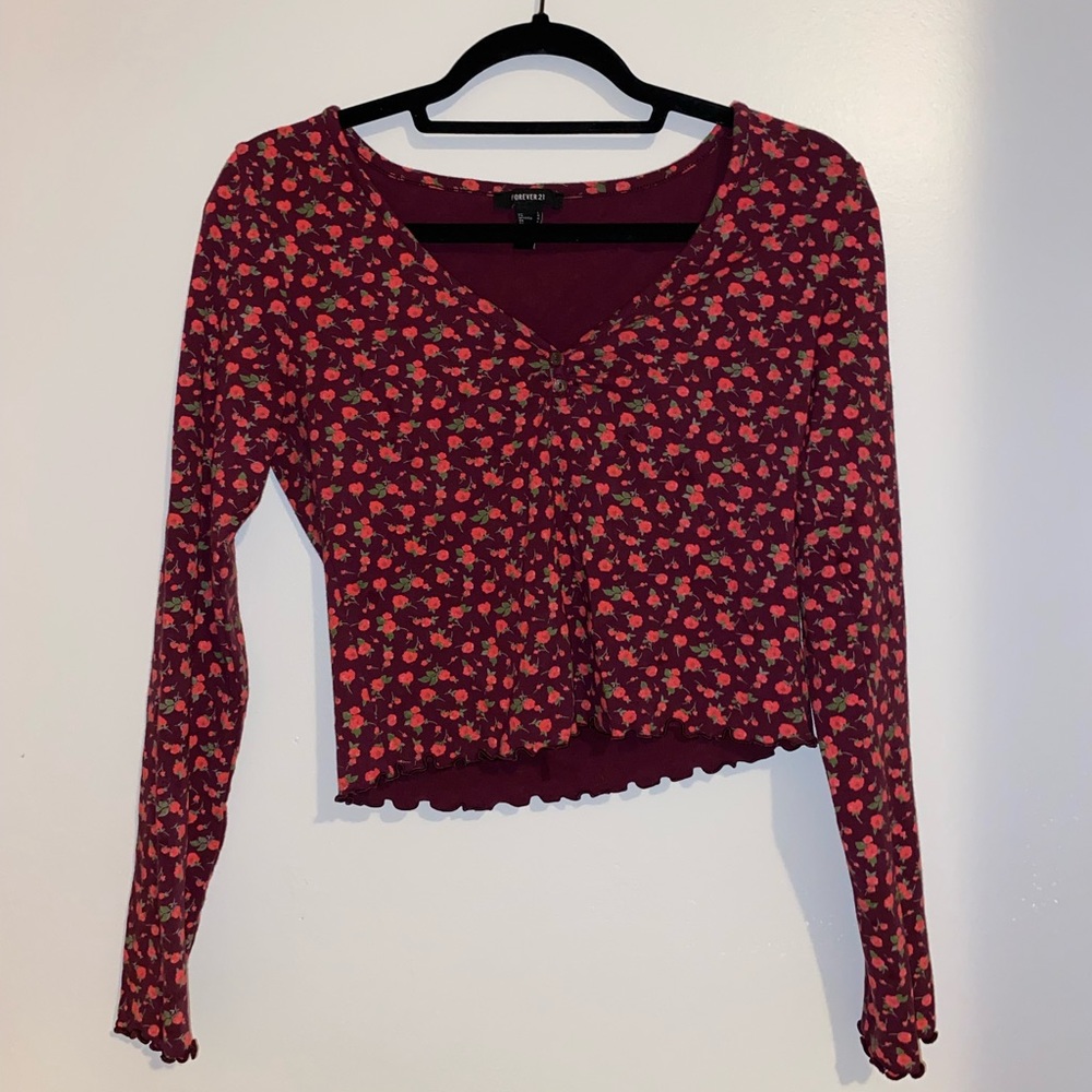 Forever 21 Floral Top
